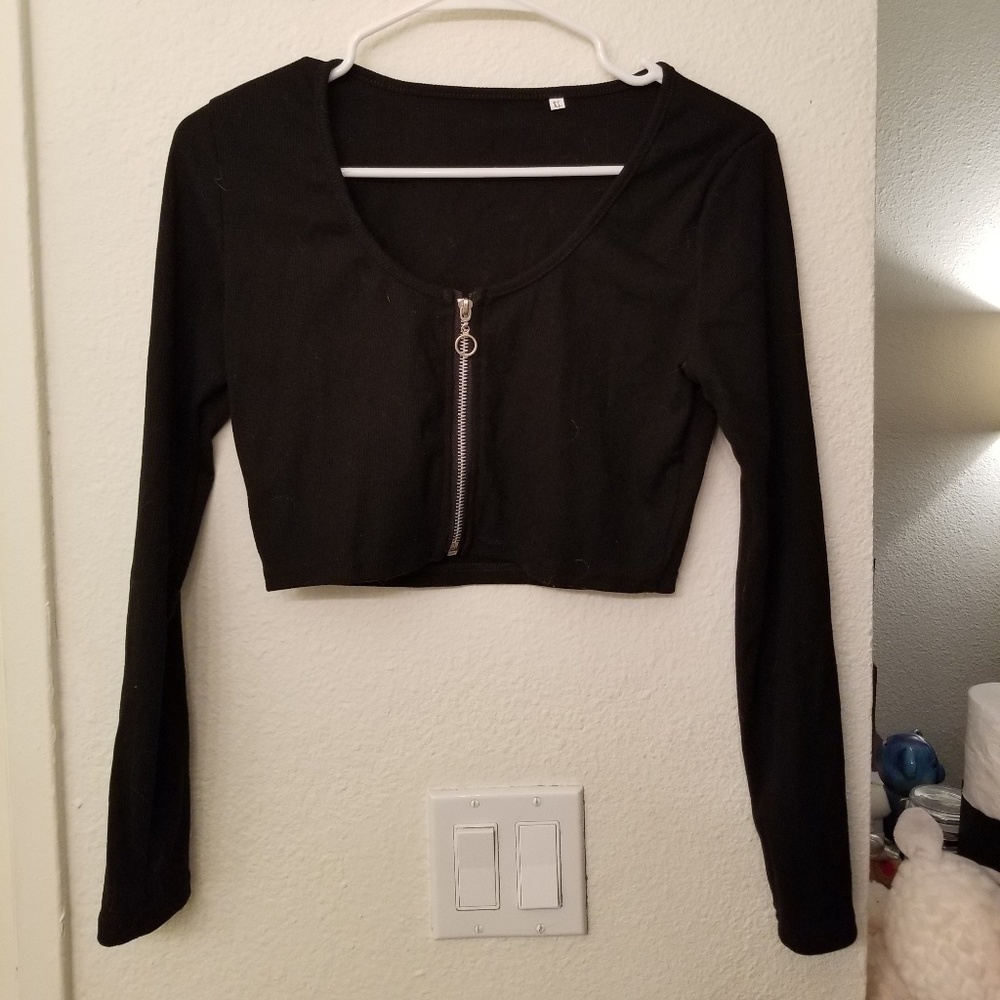 Cut off long sleeve